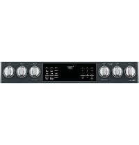 CHS900P3MD1 Cafe Front Control Convection Smart Range with Warming Drawer - Matte Black-5