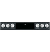 CHS900P3MD1 Cafe Front Control Convection Smart Range with Warming Drawer - Matte Black-6