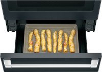 CES700P3MD1 Cafe Front Control Radiant and Convection Smart Range with Warming Drawer - Matte Black-6