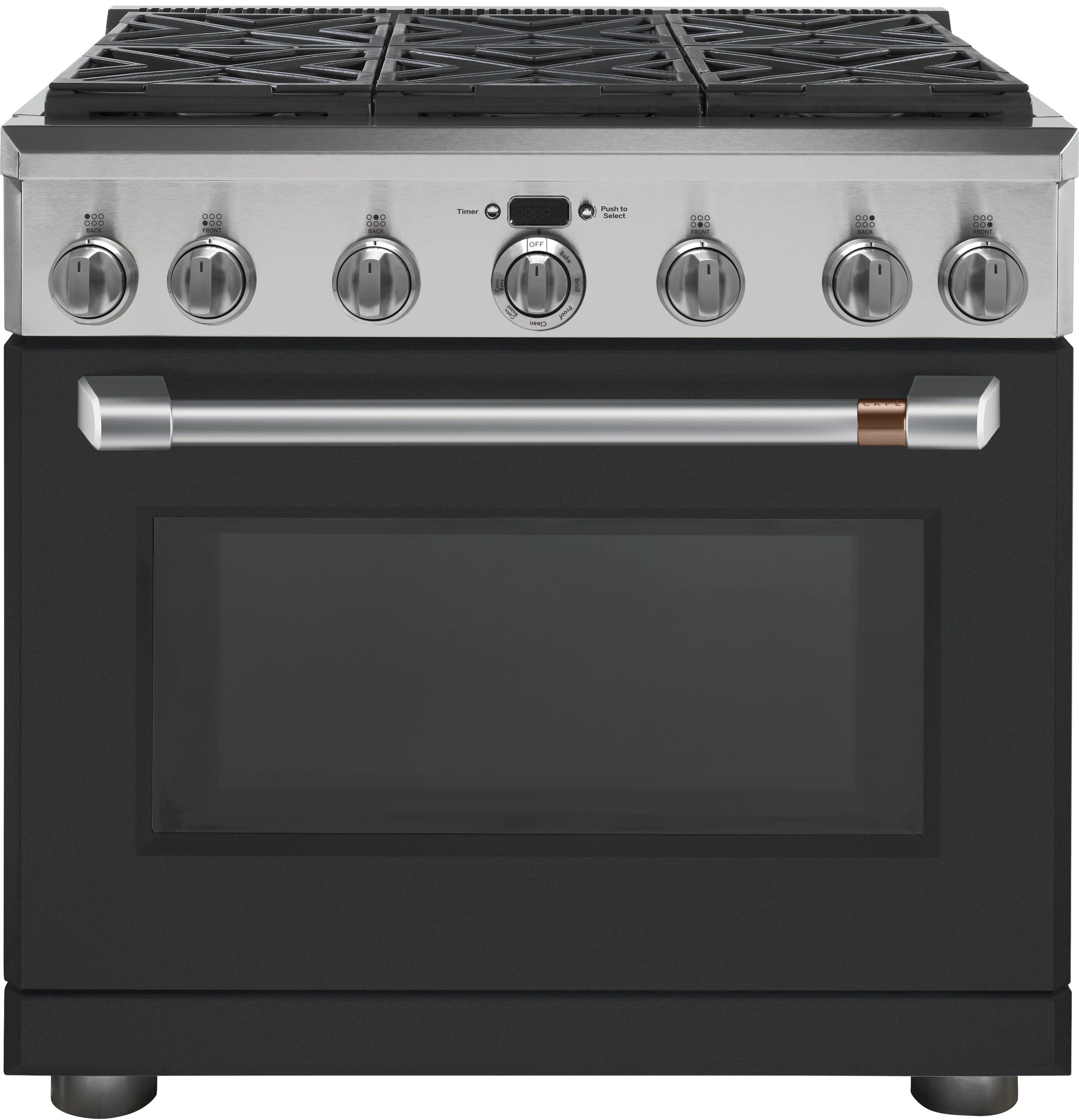 CGY366P3MD1 Cafe 36 inch All Gas Professional Range with 6 Burners (Natural Gas)-1