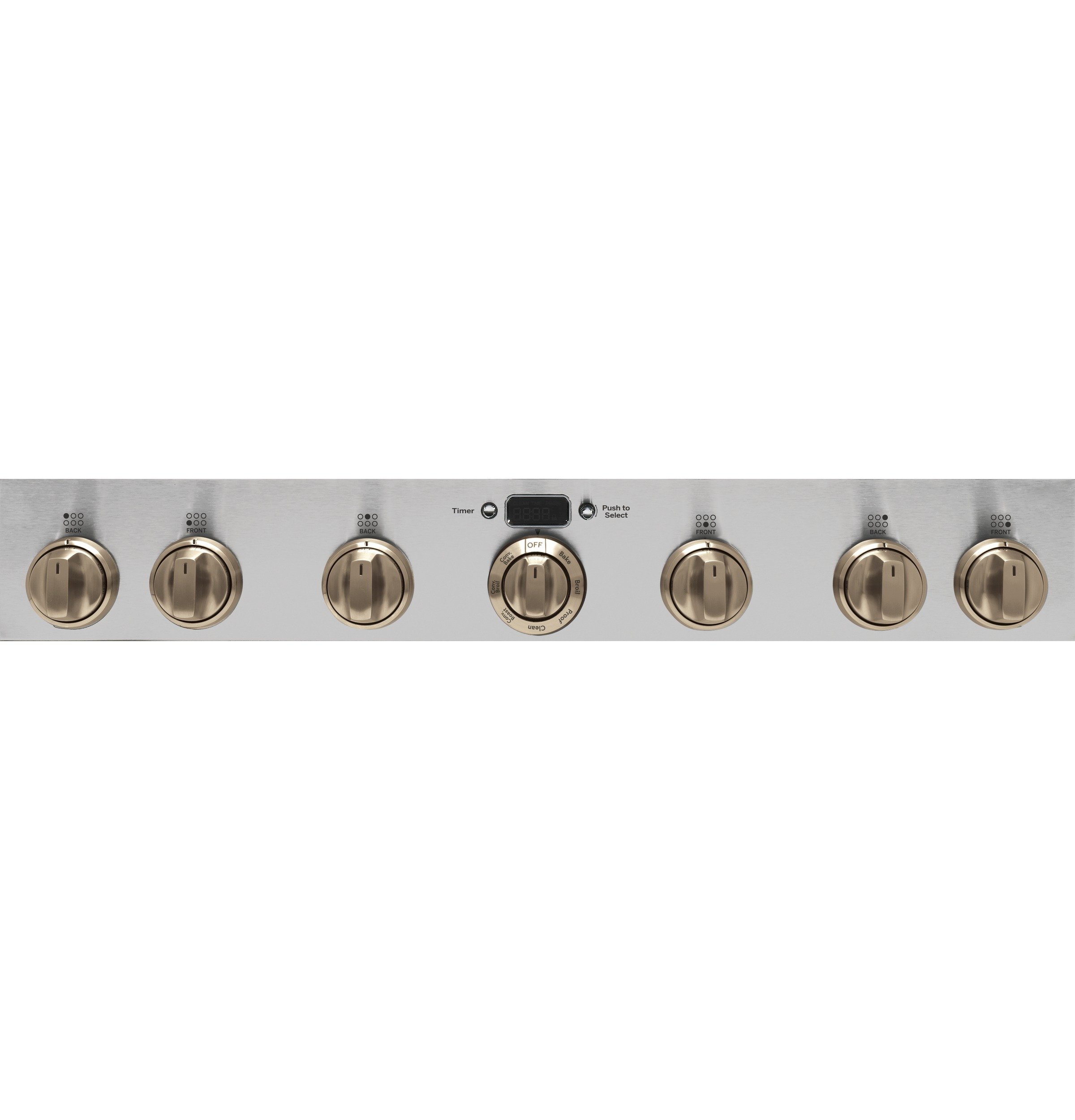 C2Y366P4MW2 Cafe 36 inch Dual Fuel Professional Range with 6 Burners (Natural Gas) - Matte White-6