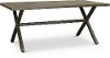 Dark Gray Patio Dining Table - Lakeside