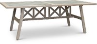 White Wash Patio Dining Table - Lake House
