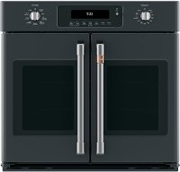 CTS90FP3MD1 Cafe 30 Inch Smart French Door Single Wall Oven - 5.0 cu. ft. Matte Black