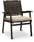 AFV05100P03/ARMCHAIR Woven Patio Arm Chair - Glenwood