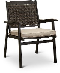 AFV05100P03/ARMCHAIR Woven Patio Arm Chair - Glenwood