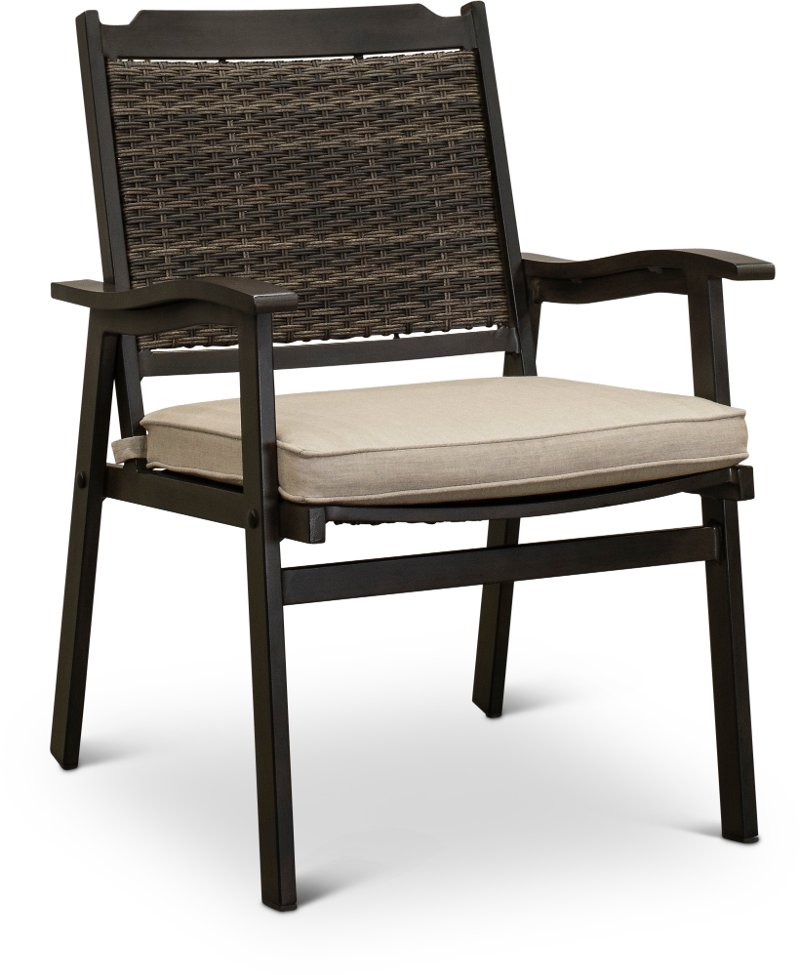 Woven Patio Arm Chair Glenwood