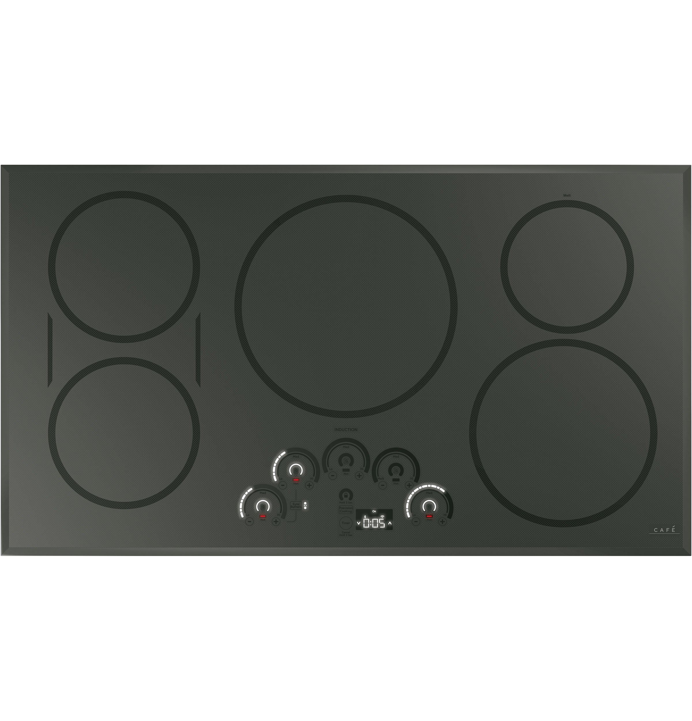 CHP95362MSS Cafe 36 inch Induction Cooktop - Black-1