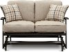 Ash Patio Loveseat Glider - Glenwood