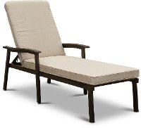 Ash Patio Chaise Lounge Chair - Glenwood