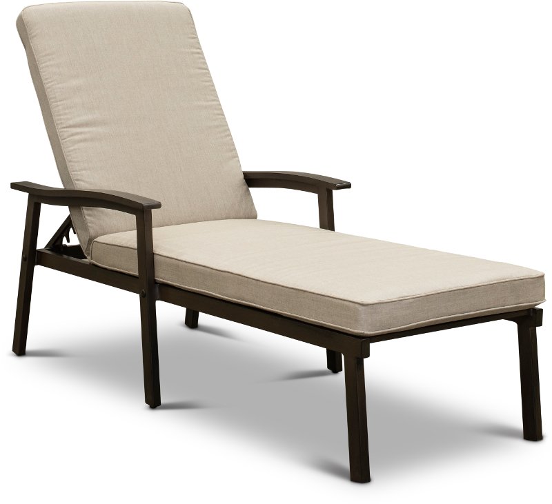 Ash Patio Chaise Lounge Chair Glenwood Rc Willey Furniture Store