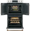 CTD90FP4MW2 Café 30 Built-In Double Convection Wall Oven - Matte White-2