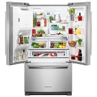 KRFF507HPS KitchenAid 26.8 cu. ft. French Door Refrigerator - 36 Inch Fingerprint Resistant Stainless Steel-2