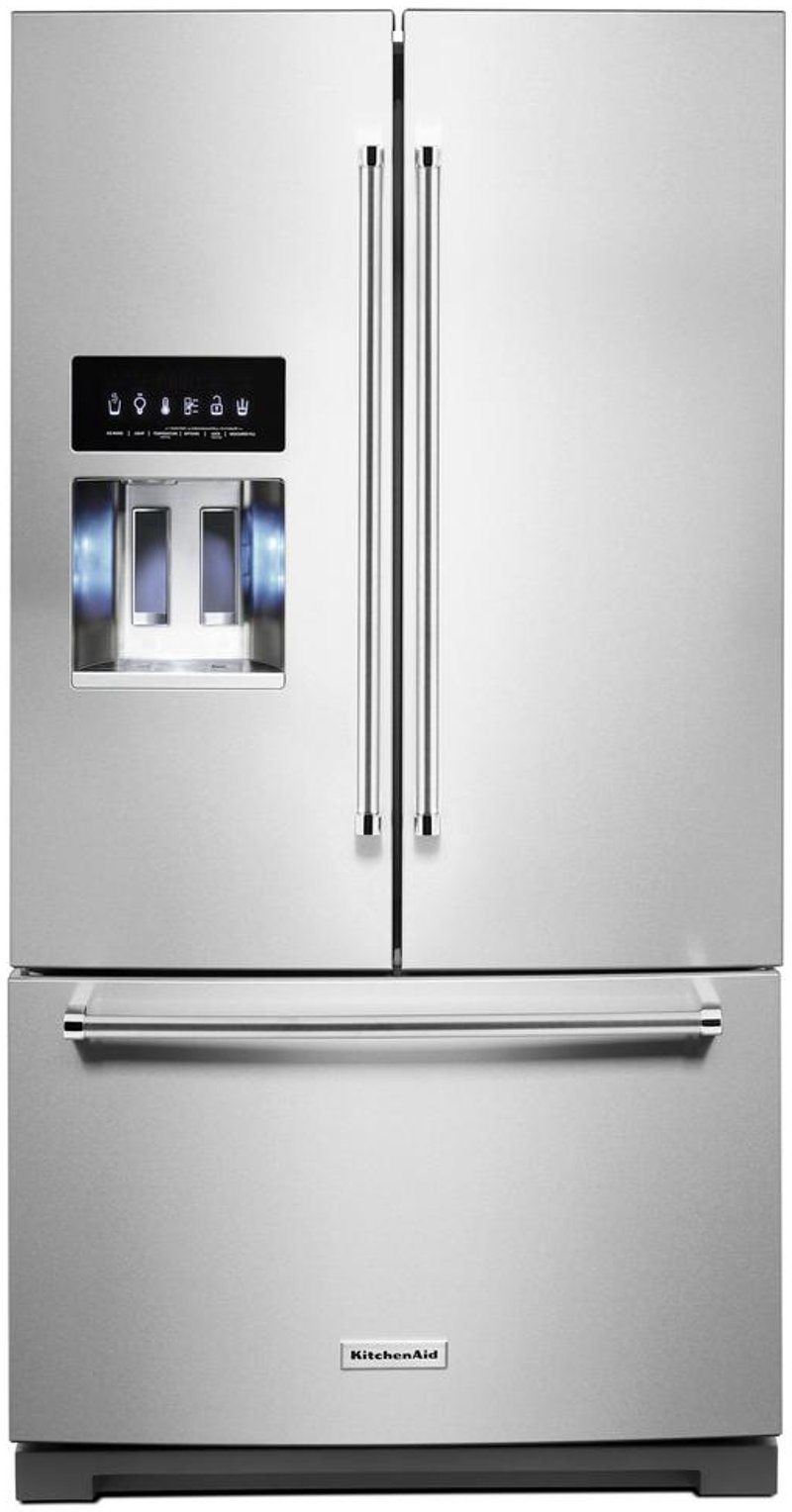 Kitchenaid 26 8 Cu Ft French Door Refrigerator 36 Inch