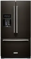KRFF507HBS KitchenAid 26.8 cu ft French Door Refrigerator - Black Stainless Steel
