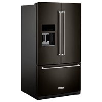 KRFF507HBS KitchenAid 26.8 cu. ft. French Door Refrigerator - 36 Inch Black Stainless Steel-6