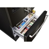 KRFF507HBS KitchenAid 26.8 cu. ft. French Door Refrigerator - 36 Inch Black Stainless Steel-7