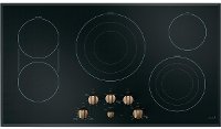 CEP70363MS2 Cafe 36 Built-In Knob Control Electric Cooktop