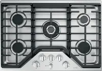 CGP95302MS1 Cafe 30 Inch Gas Cooktop - Stainless Steel