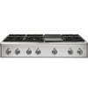 CGU486P2MS1 Cafe 48 Inch Gas Rangetop - Stainless Steel