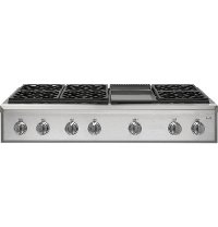 CGU486P2MS1 Cafe 48 Inch Gas Rangetop - Stainless Steel