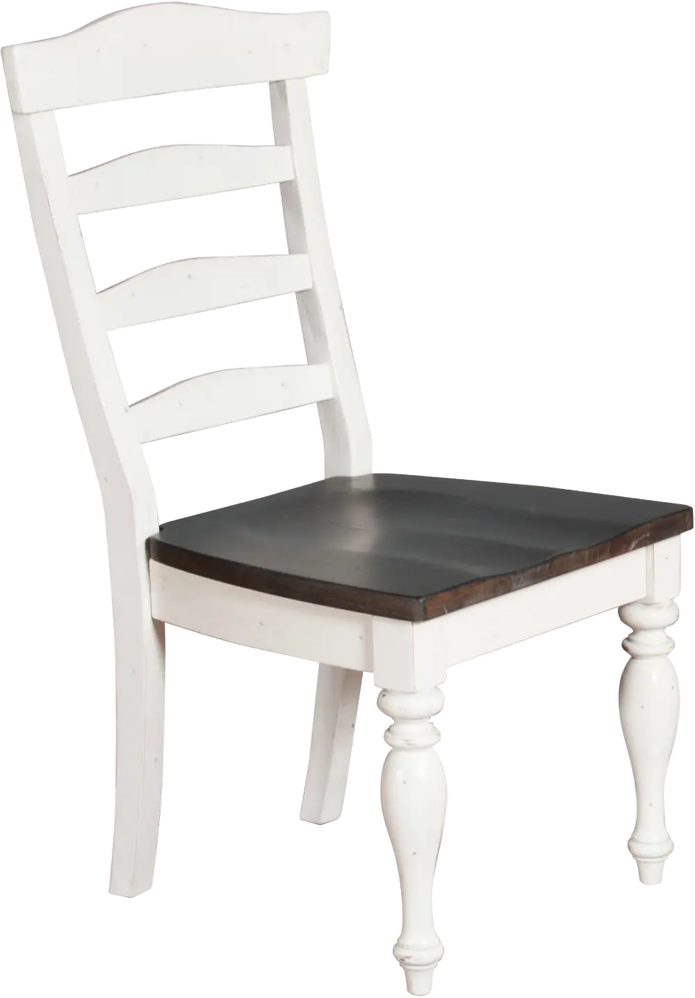 Bourbon County White Two-Tone Dining Chair-1