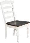 Bourbon County White Two-Tone Dining Room Chair
