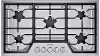 SGS365TS Thermador Masterpiece 36 Inch Gas Cooktop with Continuous Grates - Stainless Steel