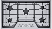 SGS365TS Thermador Masterpiece 36 Inch Gas Cooktop with Continuous Grates - Stainless Steel