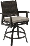 Wicker Patio Swivel Bar Stool - Glenwood