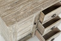 Washed Gray Craft Accent Chest - Artisan-7