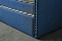 Classic Contemporary Blue Daybed with Trundle - Therese-6