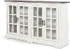 Clearance Bourbon County White Two-Tone Dining Room Sideboard