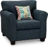 Wall St. Navy Blue Chair