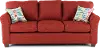 Wall St. Red Sofa