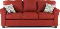 WALSOF Wall St. Red Sofa