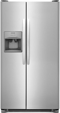 FFSS2315TS Frigidaire 22.1 cu. ft. Side by Side Refrigerator - 33 Inch Stainless Steel