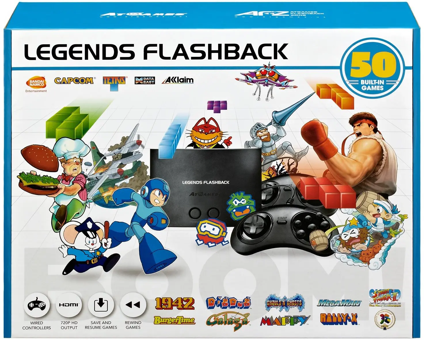 FB8650 Legends Flashback Retro Gaming System-1