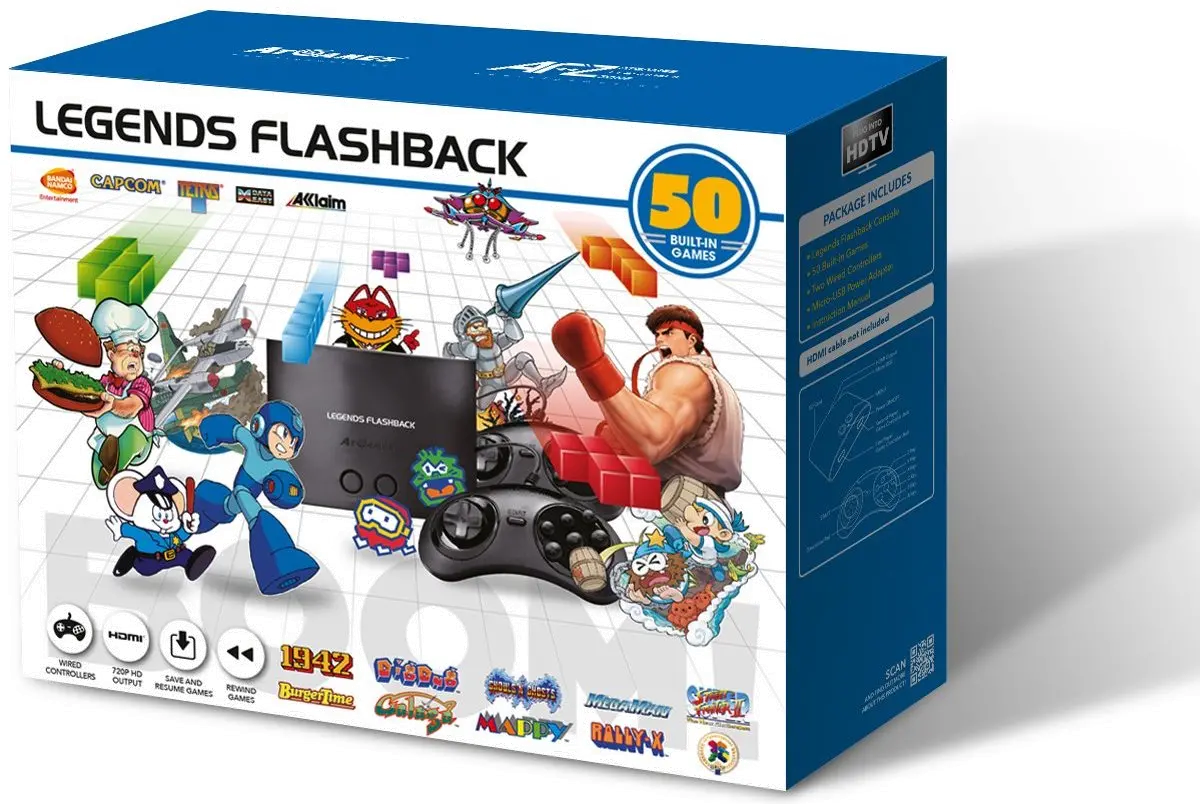FB8650 Legends Flashback Retro Gaming System-2