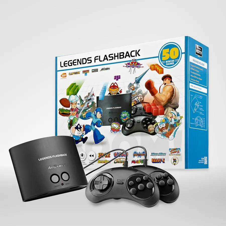 FB8650 Legends Flashback Retro Gaming System-4
