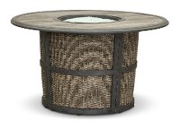 Round Wicker Patio Fire Pit - Shadbrook