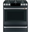 CXFCGHKPMSS Cafe Gas Range 2 Handle and 6 Knob Kit in Brushed Stainless Steel-5
