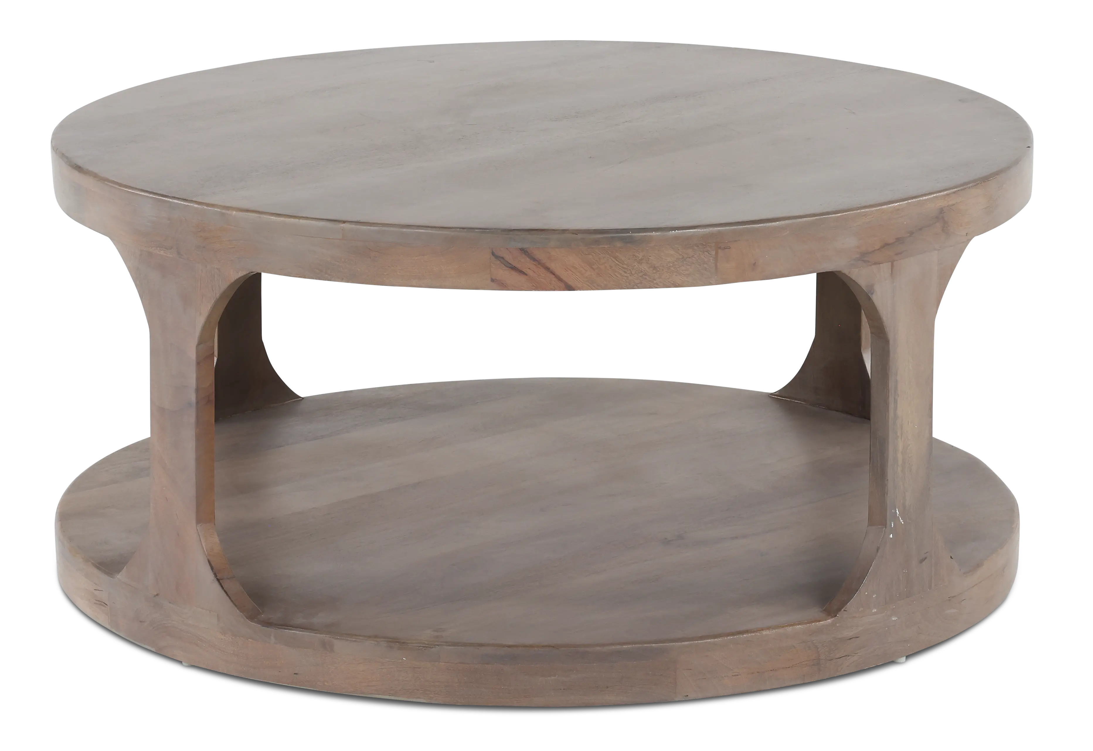 Misty Ash Round Coffee Table - Mason-1