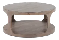 Misty Ash Round Coffee Table - Mason