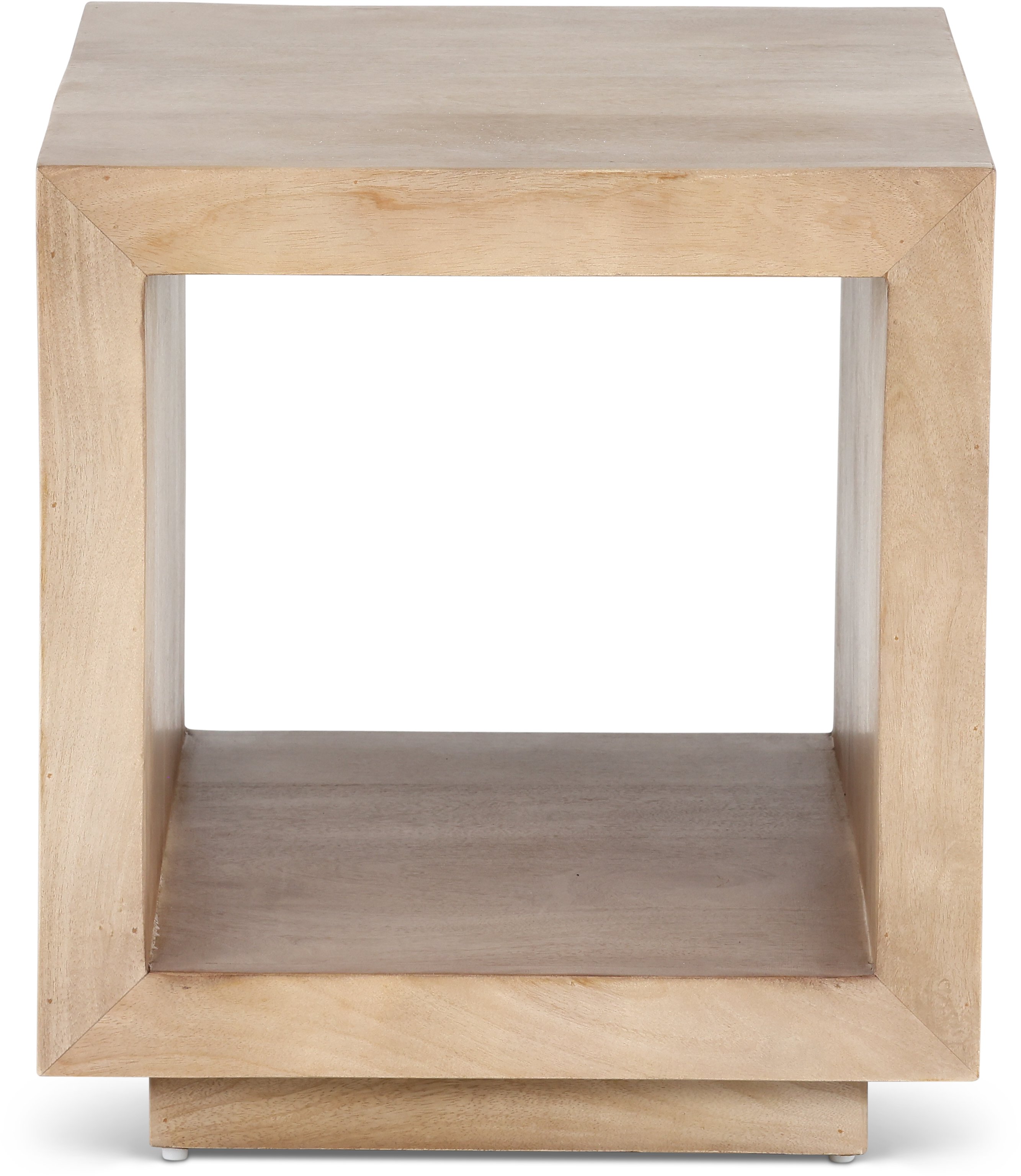 Ash Finished End Table - Chicago-1