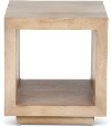 Ash Finished End Table - Chicago