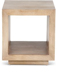Ash Finished End Table - Chicago
