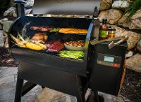 TFB78GLE Traeger Pro 780 Black Pellet Grill 2nd Generation-2