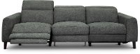 Charcoal Gray Transitional Power Reclining Sofa - Royals-2
