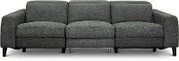 Charcoal Gray Transitional Power Reclining Sofa - Royals-3